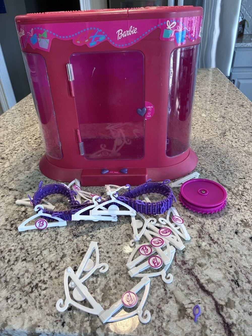 Vintage Mattel Barbie Electronic Rotating Closet Wardrobe Parts only